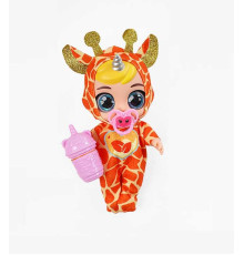 Лялька 218 (72/2), гумова, висота 27 см, говорить, сміється, плаче, знімний одяг, рухливі кінцівки, пляшечка, в пакеті, ВИДАЄТЬСЯ ТІЛЬКИ МІКС