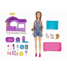 Лялька WG 208-1 (36/2) 30 см, аксесуари, улюбленці, у пакеті