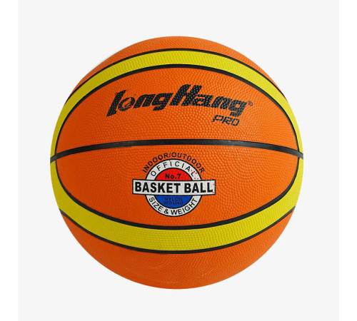 М`яч баскетбольний С 64670 (50) 1 вид, 550 грамів, матеріал PVC, розмір №7