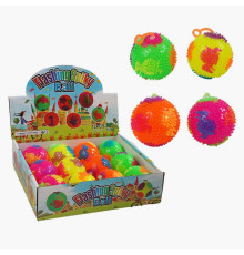 М`яч стрибун C 70427 (30) ЦІНА ЗА 12 ШТУК В БЛОЦІ, підсвічування, пискавка, в коробці