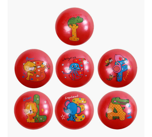 М`яч гумовий F 43239 (600) діаметр 18 см, ВИДАЄТЬСЯ ТІЛЬКИ МІКС ВИДІВ