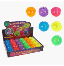 М`яч стрибун C 70418 (24) ЦІНА ЗА 24 ШТУКИ В БЛОЦІ, підсвічування, пискавка, в коробці