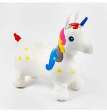 Стрибун гумовий M 02527 (30) "Єдиноріг", вага 1300 грамів, у пакеті