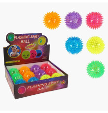 М`яч стрибун C 70419 (30) ЦІНА ЗА 12 ШТУК В БЛОЦІ, підсвічування, пискавка, в коробці