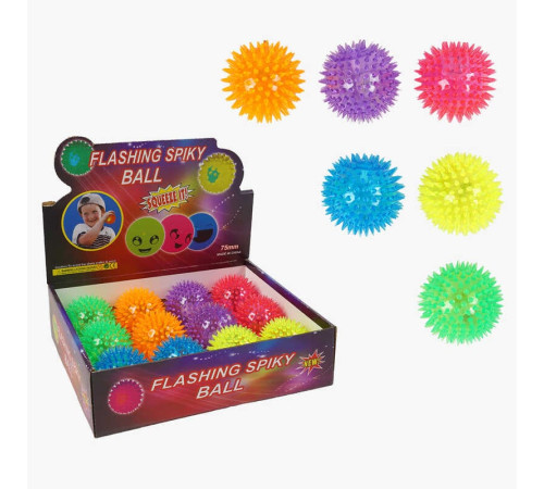 М`яч стрибун C 70419 (30) ЦІНА ЗА 12 ШТУК В БЛОЦІ, підсвічування, пискавка, в коробці
