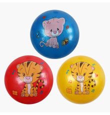 М`яч гумовий C 72533 (500) діаметр - 21 см, в пакеті, ВИДАЄТЬСЯ ТІЛЬКИ МІКС ВИДІВ