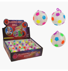 М`яч стрибун C 70421 (30) ЦІНА ЗА 12 ШТУК В БЛОЦІ, пискавка, підсвічується, в коробці