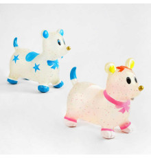 Стрибун гумовий M 48562 (30) 2 види, "Собачка", вага 1300 грамів, у пакеті