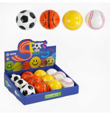 М`яч "Гравіті бол" C 66890 (32) 6 см, гравітаційний стрибунець, ЦІНА ЗА 12 ШТУК В БЛОЦІ