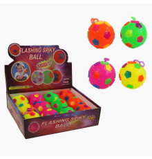 М`яч стрибун C 70422 (30) ЦІНА ЗА 12 ШТУК В БЛОЦІ, підсвічування, пискавка, в коробці