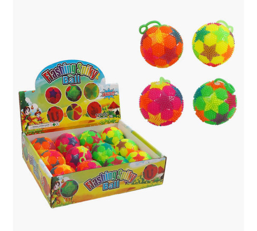 М`яч стрибун C 70432 (30) ЦІНА ЗА 12 ШТУК В БЛОЦІ, підсвічування, пискавка, в коробці