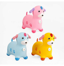 Стрибун гумовий C 60276 (24) 3 види, “Песик”, ВИДАЄТЬСЯ МІКС ВИДІВ