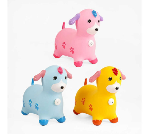 Стрибун гумовий C 60276 (24) 3 види, “Песик”, ВИДАЄТЬСЯ МІКС ВИДІВ