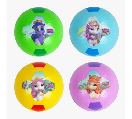 М`яч гумовий С 60278 (300) діаметр - 13 см, в пакеті, ВИДАЄТЬСЯ МІКС