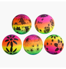 М`яч гумовий F 43265 (600) діаметр - 19 см, в пакеті, ВИДАЄТЬСЯ ТІЛЬКИ МІКС ВИДІВ