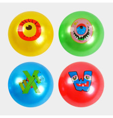 М`яч гумовий M 47461 (500) 70 грамів, ВИДАЄТЬСЯ ТІЛЬКИ МІКС ВИДІВ!!!! 10 видів по 4 кольори