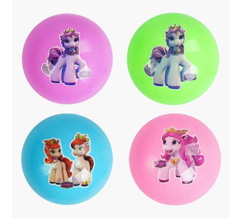 М`яч гумовий С 60279 (300) діаметр - 14 см, в пакеті, ВИДАЄТЬСЯ МІКС