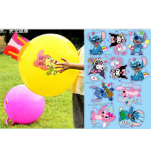 М`яч для фітнесу C 74683 (60) герой, діаметр 43 см, висота з вушками - 50 см, у пакет, ВИДАЄТЬСЯ ТІЛЬКИ МІКС ВИДІВ