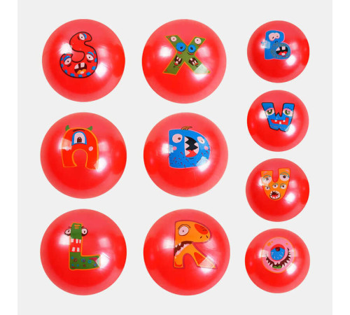 М`яч гумовий M 47461 (500) 70 грамів, ВИДАЄТЬСЯ ТІЛЬКИ МІКС ВИДІВ!!!! 10 видів по 4 кольори