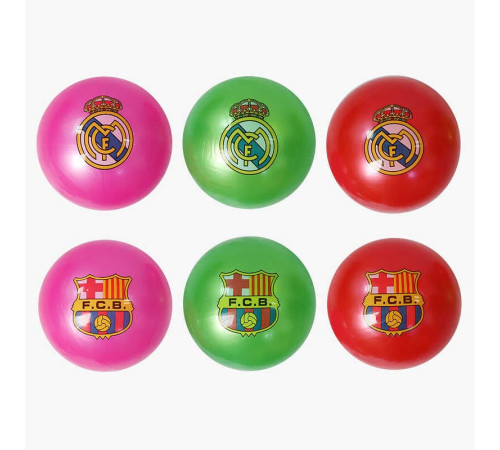 М’яч гумовий F 43264 (600) 3 кольори, діаметр - 19 см, ВИДАЄТЬСЯ ТІЛЬКИ МІКС ВИДІВ