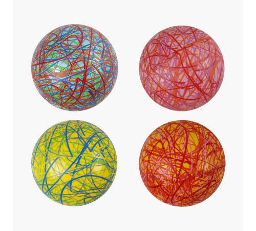 М`яч гумовий С 70479 (500) 4 види, діаметр - 10 см, ВИДАЄТЬСЯ ТІЛЬКИ МІКС ВИДІВ