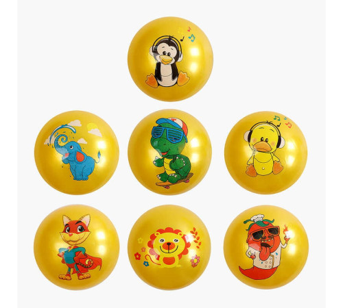 М`яч гумовий F 43235 (600) діаметр 18 см, ВИДАЄТЬСЯ ТІЛЬКИ МІКС ВИДІВ