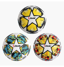 М`яч футбольний C 66321 (30) 3 види, вага 420 грамів, матеріал PU, балон гумовий, клеєний, (поставляється накачаним на 90), ВИДАЄТЬСЯ ТІЛЬКИ МІКС ВИДІВ