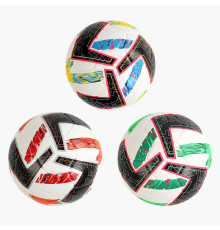М’яч футбольний C 66334 (30) 3 види, вага 420 грамів, матеріал PU, балон гумовий, клеєний, (поставляється накачаним на 90), ВИДАЄТЬСЯ МІКС ВИДІВ