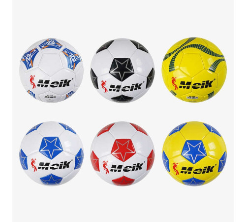 М`яч футбольний C 70237 (60) 6 видів, вага 310-330 грамів, м`який PVC, гумовий балон, розмір №5, ВИДАЄТЬСЯ ТІЛЬКИ МІКС ВИДІВ – в наличии! Купите сейчас у KAZKOVA