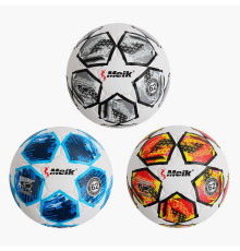 М`яч футбольний C 70563 (60) 3 види, вага 400-420 грамів, матеріал PU, балон гумовий, розмір №4, ВИДАЄТЬСЯ ТІЛЬКИ МІКС ВИДІВ