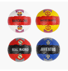 М`яч футбольний C 70327 (80) 4 кольори, розмір №5, матеріал PU, 320-330 грамів, гумовий балон, ВИДАЄТЬСЯ ТІЛЬКИ МІКС ВИДІВ