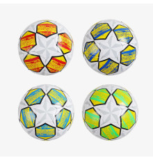 М`яч футбольний C 70299 (80) 4 види, вага 300-310 грамів, гумовий балон, матеріал PVC, розмір №5, ВИДАЄТЬСЯ МІКС