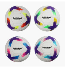 М`яч футбольний C 70461 (60) 4 види, вага 400-420 грамів, матеріал PU, балон гумовий, розмір №5, ВИДАЄТЬСЯ ТІЛЬКИ МІКС ВИДІВ