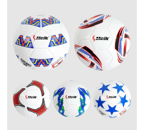 М`яч футбольний C 55976 (60) 5 видів, матеріал PVC, вага 320-340 грамів, розмір №5 – в наличии! Купите сейчас у KAZKOVA М`яч футбольний C 55976 (60) 5 видів, матеріал PVC, вага 320-340 грамів, розмір №5 – в наличии! Купите сейчас у KAZKOVA