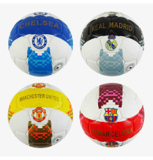 М`яч футбольний C 62417 (80) 4 види, вага 310-330 грамів, матеріал TPU, гумовий балон, розмір №5, ВИДАЄТЬСЯ МІКС