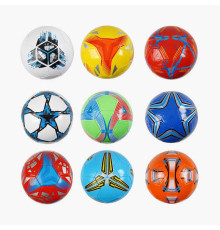 М`яч футбольний C 70159 (100) розмір №5, матеріал PVC, 260-270 грамів, гумовий балон, ВИДАЄТЬСЯ ТІЛЬКИ МІКС ВИДІВ