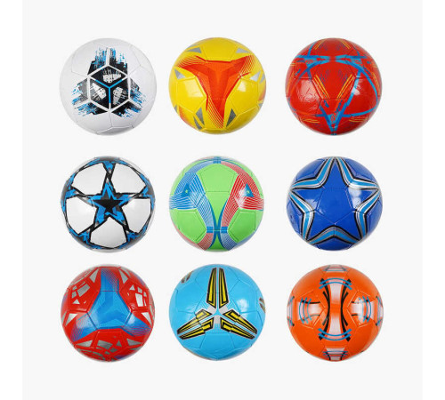 М`яч футбольний C 70159 (100) розмір №5, матеріал PVC, 260-270 грамів, гумовий балон, ВИДАЄТЬСЯ ТІЛЬКИ МІКС ВИДІВ – в наличии! Купите сейчас у KAZKOVA