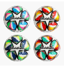 М`яч футбольний C 70463 (60) 4 види, вага 400-420 грамів, матеріал PU, балон гумовий, розмір №5, ВИДАЄТЬСЯ ТІЛЬКИ МІКС ВИДІВ