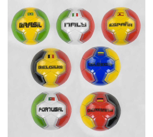 М'яч Футбольний С 40217 (60) розмір №5 - 7 видів, матеріал м'яка EVA, 300-320 грамів, гумовий балон, ВИДАЄТЬСЯ ТІЛЬКИ МІКС ВИДІВ – в наличии! Купите сейчас у KAZKOVA М'яч Футбольний С 40217 (60) розмір №5 - 7 видів, матеріал м'яка EVA, 300-320 грамів, гумовий балон, ВИДАЄТЬСЯ ТІЛЬКИ МІКС ВИДІВ – в наличии! Купите сейчас у KAZKOVA