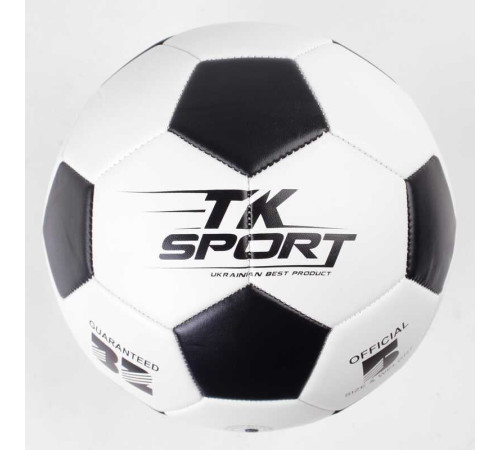 М'яч футбольний C 50478 (60) "TK Sport", 1 вид, вага 410-420 грамів, гумовий балон з ниткою, матеріал PU, розмір №5 М'яч футбольний C 50478 (60) "TK Sport", 1 вид, вага 410-420 грамів, гумовий балон з ниткою, матеріал PU, розмір №5