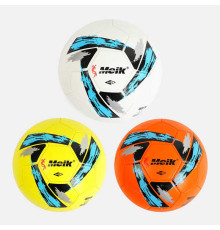 М`яч футбольний C 56010 (60) 3 види, вага 300-320 грам, матеріал TPU, гумовий балон, розмір №5