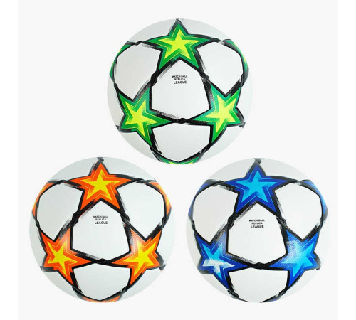 М`яч футбольний C 64691 (30) 3 види, вага 420 грамів, матеріал PU, балон гумовий, клеєний, (поставляється накачаним на 90), ВИДАЄТЬСЯ МІКС – в наличии! Купите сейчас у KAZKOVA М`яч футбольний C 64691 (30) 3 види, вага 420 грамів, матеріал PU, балон гумовий, клеєний, (поставляється накачаним на 90), ВИДАЄТЬСЯ МІКС – в наличии! Купите сейчас у KAZKOVA