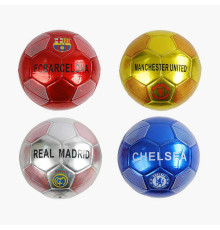 М`яч футбольний С 70313 (80) 4 види, розмір №5, матеріал м`яка EVA, 310-330 грамів, гумовий балон, ВИДАЄТЬСЯ ТІЛЬКИ МІКС ВИДІВ