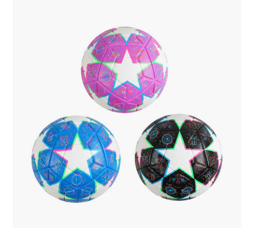 М`яч футбольний C 65912 (60) 3 види, вага 400-420 грамів, матеріал TPE, балон гумовий з ниткою, розмір №5, ВИДАЄТЬСЯ ТІЛЬКИ МІКС ВИДІВ – в наличии! Купите сейчас у KAZKOVA М`яч футбольний C 65912 (60) 3 види, вага 400-420 грамів, матеріал TPE, балон гумовий з ниткою, розмір №5, ВИДАЄТЬСЯ ТІЛЬКИ МІКС ВИДІВ – в наличии! Купите сейчас у KAZKOVA