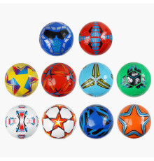 М`яч футбольний C 70160 (100) розмір №5, матеріал PVC, 260-270 грамів, гумовий балон, ВИДАЄТЬСЯ ТІЛЬКИ МІКС ВИДІВ