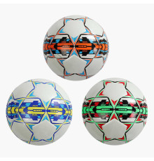 М'яч футбольний C 44621 (30) 3 види, вага 420 грамів, матеріал PU, балон гумовий, клеєний, (поставляється накачаним на 80), ВИДАЄТЬСЯ ТІЛЬКИ МІКС ВИДІВ