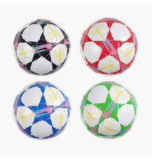 М`яч футбольний C 65925 (60) розмір №5, 4 види, матеріал м`яка EVA, 300-320 грамів, гумовий балон, ВИДАЄТЬСЯ ТІЛЬКИ МІКС ВИДІВ