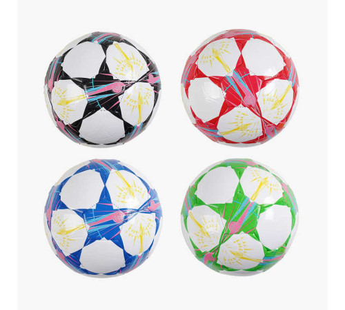 М`яч футбольний C 65925 (60) розмір №5, 4 види, матеріал м`яка EVA, 300-320 грамів, гумовий балон, ВИДАЄТЬСЯ ТІЛЬКИ МІКС ВИДІВ – в наличии! Купите сейчас у KAZKOVA М`яч футбольний C 65925 (60) розмір №5, 4 види, матеріал м`яка EVA, 300-320 грамів, гумовий балон, ВИДАЄТЬСЯ ТІЛЬКИ МІКС ВИДІВ – в наличии! Купите сейчас у KAZKOVA