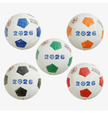 М`яч футбольний C 70346 (50) 5 видів, матеріал PVC, розмір №4, ВИДАЄТЬСЯ ТІЛЬКИ МІКС ВИДІВ