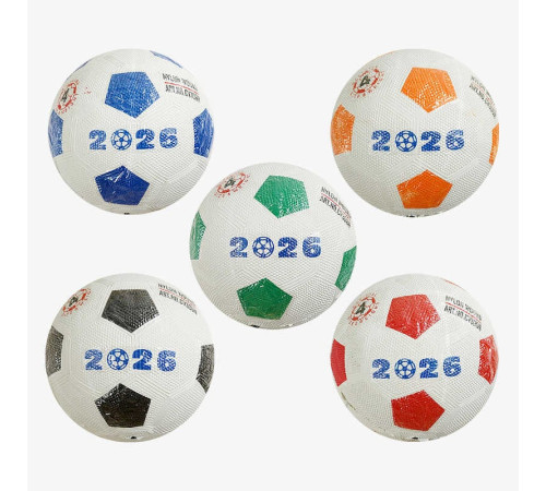 М`яч футбольний C 70346 (50) 5 видів, матеріал PVC, розмір №4, ВИДАЄТЬСЯ ТІЛЬКИ МІКС ВИДІВ – в наличии! Купите сейчас у KAZKOVA М`яч футбольний C 70346 (50) 5 видів, матеріал PVC, розмір №4, ВИДАЄТЬСЯ ТІЛЬКИ МІКС ВИДІВ – в наличии! Купите сейчас у KAZKOVA